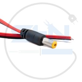 DC Male Plug with Wire