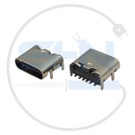 USB Female RA TYPE-C SMD